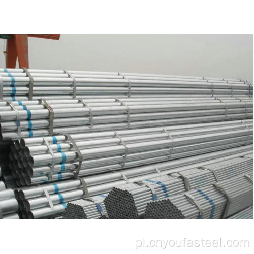 ASTM A795 Hot DIP ocynkowana rura stalowa